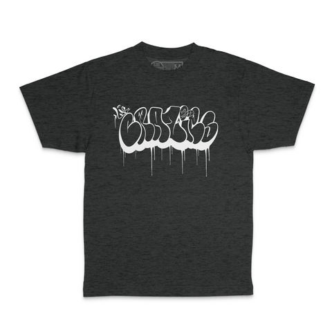Crazy Throwie Shirt (charcoal)