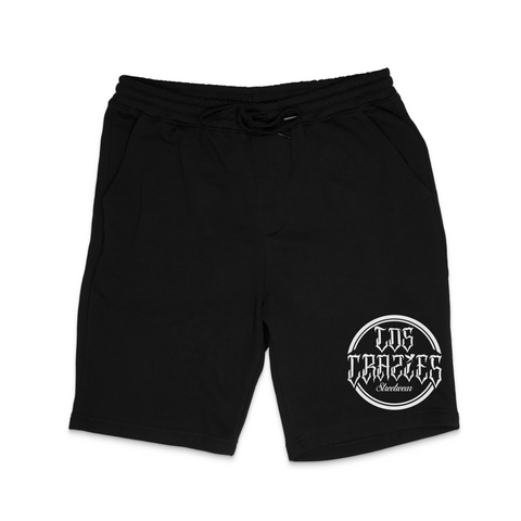 Los Crazies OG Logo Fleece Shorts (black)